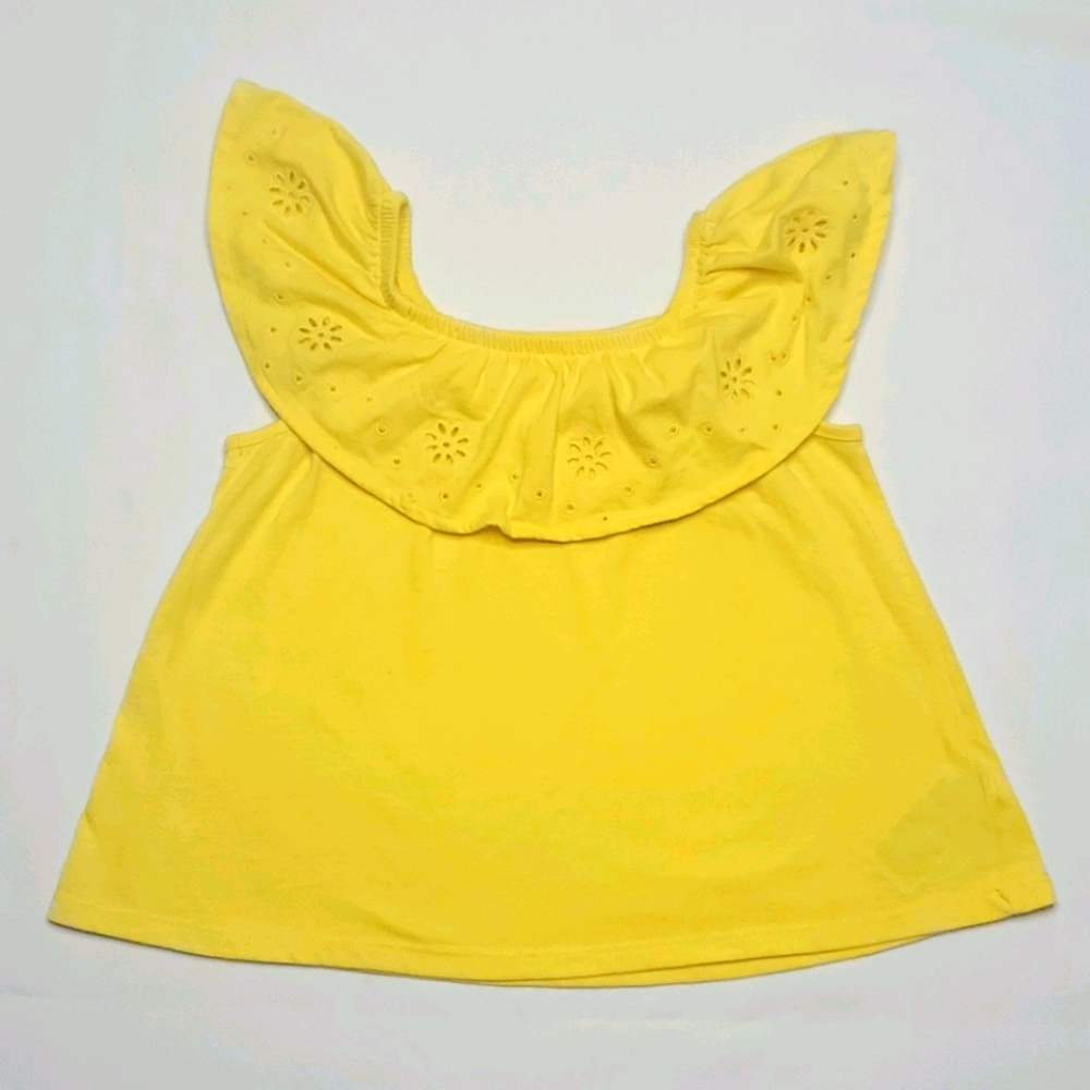 Old Navy Eyelet Collar Top - Picture 2 of 6